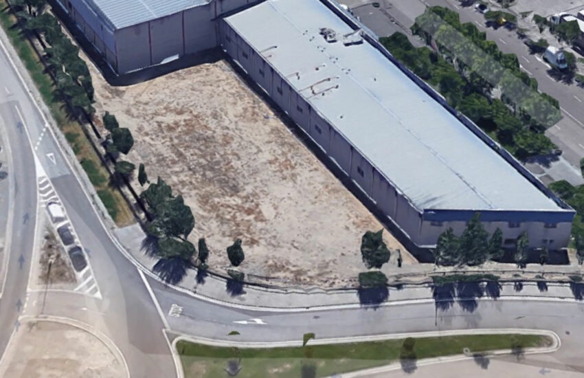 parcela 7-04 en Mercazaragoza para alquiler- vista aerea