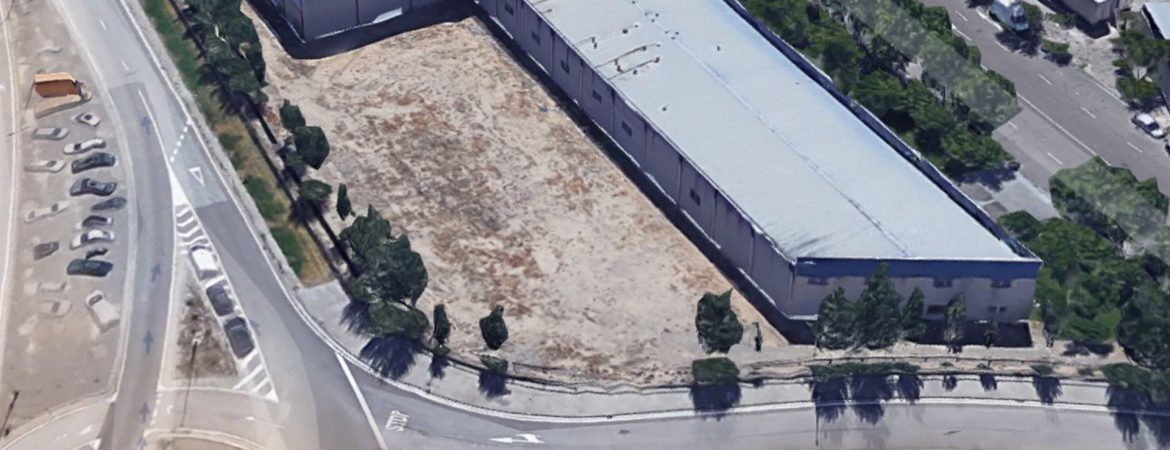 parcela 7-04 en Mercazaragoza para alquiler- vista aerea